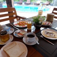 Отель tropical heaven's garden samui питание