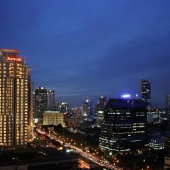 Апартаменты Sathorn Vista - Marriott Executive Apartments Бангкок балкон