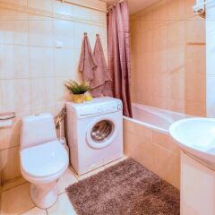 Отель Little Home - Warsaw Royal Польша, Варшава - отзывы, цены и фото номеров - забронировать отель Little Home - Warsaw Royal онлайн ванная фото 2