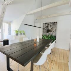 Апартаменты Two-Story LUX Apartment in Heart of Cph балкон