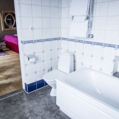 Отель Hôtel Eggers Швеция, Гётеборг - отзывы, цены и фото номеров - забронировать отель Hôtel Eggers онлайн ванная фото 2