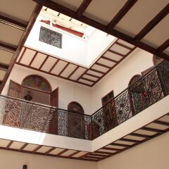 Отель Riad Dar Nawfal Марокко, Схират - отзывы, цены и фото номеров - забронировать отель Riad Dar Nawfal онлайн интерьер отеля