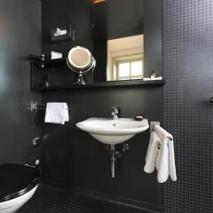 Отель Design Hotel Plattenhof Швейцария, Цюрих - отзывы, цены и фото номеров - забронировать отель Design Hotel Plattenhof онлайн ванная фото 2