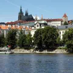 Отель InterContinental Prague Чехия, Прага - 12 отзывов об отеле, цены и фото номеров - забронировать отель InterContinental Prague онлайн приотельная территория фото 2