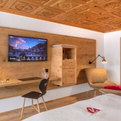 Отель Swiss Alpine Hotel Allalin Швейцария, Церматт - отзывы, цены и фото номеров - забронировать отель Swiss Alpine Hotel Allalin онлайн удобства в номере