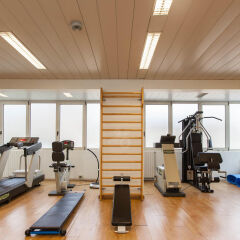 Отель Terme Helvetia Италия, Абано-Терме - 3 отзыва об отеле, цены и фото номеров - забронировать отель Terme Helvetia онлайн фитнесс-зал