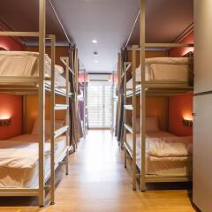 Siamaze Hostel Бангкок сейф в номере