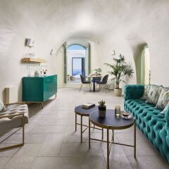 Отель Gitsa Cliff Luxury Villa Греция, Остров Санторини - отзывы, цены и фото номеров - забронировать отель Gitsa Cliff Luxury Villa онлайн комната для гостей фото 2