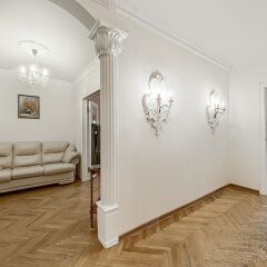 Апартаменты Prime Host apartments on Olimpiyskiy Москва комната для гостей фото 3