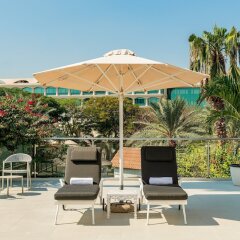 Отель Le Meridien Dubai Hotel & Conference Centre ОАЭ, Дубай - отзывы, цены и фото номеров - забронировать отель Le Meridien Dubai Hotel & Conference Centre онлайн пляж фото 2