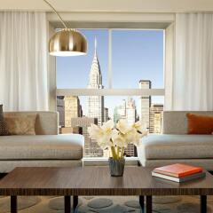 Отель Millennium Hilton New York One UN Plaza США, Нью-Йорк - 1 отзыв об отеле, цены и фото номеров - забронировать отель Millennium Hilton New York One UN Plaza онлайн комната для гостей фото 4