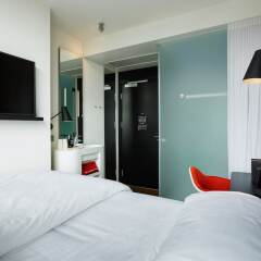 Отель citizenM Amstel Amsterdam комната для гостей фото 2