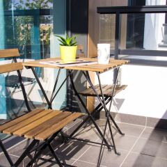 Отель M&R Apartament Mokka Konstruktorska Польша, Варшава - отзывы, цены и фото номеров - забронировать отель M&R Apartament Mokka Konstruktorska онлайн балкон