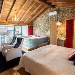 Отель Casa Do Zuleiro - Adults Only Испания, Оутес - отзывы, цены и фото номеров - забронировать отель Casa Do Zuleiro - Adults Only онлайн комната для гостей фото 3