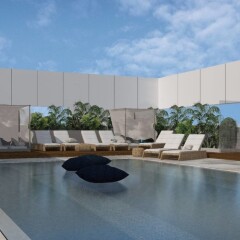 Отель Courtyard by Marriott Al Barsha, Dubai ОАЭ, Дубай - отзывы, цены и фото номеров - забронировать отель Courtyard by Marriott Al Barsha, Dubai онлайн бассейн фото 3