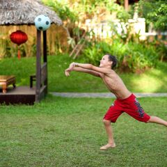 Отель Vinh Hung Riverside Resort & Spa фитнесс-зал фото 2
