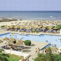 Отель Club Calimera Yati Beach Тунис, Мидун - отзывы, цены и фото номеров - забронировать отель Club Calimera Yati Beach онлайн пляж