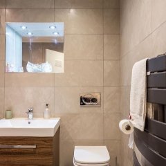 Отель Vibrant Spacious Apartment In West End Великобритания, Глазго - отзывы, цены и фото номеров - забронировать отель Vibrant Spacious Apartment In West End онлайн ванная