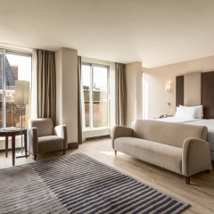 Отель NH Amsterdam Centre 4* Стандартный номер с двуспальной кроватью фото 4