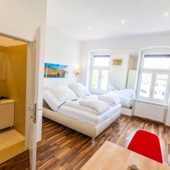Апартаменты City Apartment by Stadthalle Вена комната для гостей фото 3