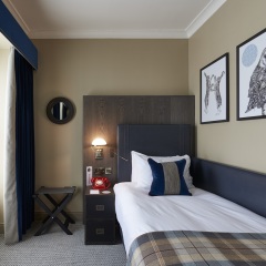 Kimpton Charlotte Square Hotel комната для гостей
