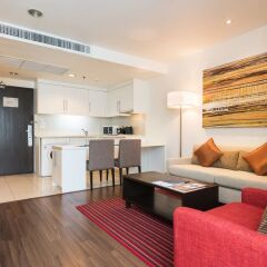 Отель Shama Lakeview Asoke Bangkok Бангкок комната для гостей фото 5
