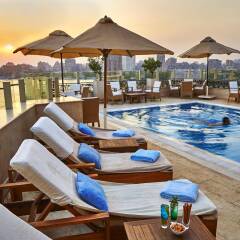 Kempinski Nile Hotel Cairo бассейн