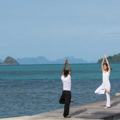 Отель InterContinental Samui Baan Taling Ngam Resort фитнесс-зал фото 2