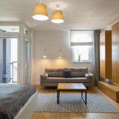 Отель Pure Rental Apartments - City Residence Польша, Вроцлав - отзывы, цены и фото номеров - забронировать отель Pure Rental Apartments - City Residence онлайн комната для гостей фото 4