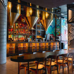 Hotel 50 Bowery NYC гостиничный бар