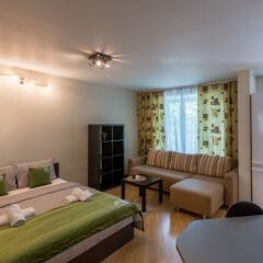 Гостиница AG Apartment on Mashinostroenya 9, 135 в Москве отзывы, цены и фото номеров - забронировать гостиницу AG Apartment on Mashinostroenya 9, 135 онлайн Москва комната для гостей фото 2