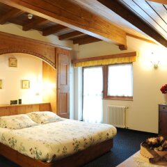 Hotel Garni Il Cirmolo Рокка Пьеторе комната для гостей