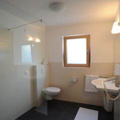 Отель Ferienwohnung Ortlerblick Маллес-Веноста ванная