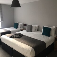 Отель Edinburgh Playhouse Apartments Великобритания, Эдинбург - отзывы, цены и фото номеров - забронировать отель Edinburgh Playhouse Apartments онлайн комната для гостей фото 2