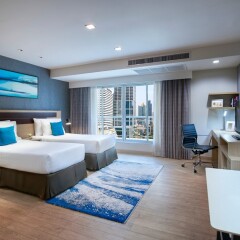Отель Shama Lakeview Asoke Bangkok Бангкок комната для гостей фото 4