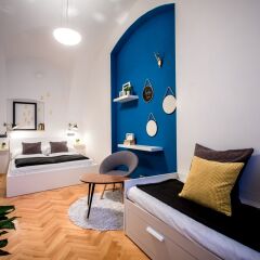 Отель Friday Songs Apartments Чехия, Прага - отзывы, цены и фото номеров - забронировать отель Friday Songs Apartments онлайн комната для гостей фото 5