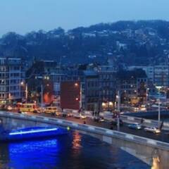 Отель Hôtel Passerelle Liège Льеж балкон