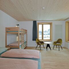 Отель Youth Hostel St. Moritz Швейцария, Санкт-Мориц - отзывы, цены и фото номеров - забронировать отель Youth Hostel St. Moritz онлайн комната для гостей фото 5