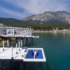 Rixos Sungate Турция, Бельдиби - 7 отзывов об отеле, цены и фото номеров - забронировать отель Rixos Sungate - All Inclusive онлайн приотельная территория фото 2