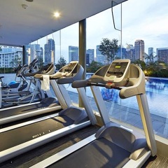 Hotel Boss фитнесс-зал фото 4