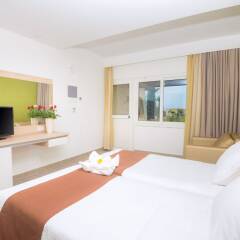 Отель Eurovillage Achilleas Hotel Греция, Мастичари - отзывы, цены и фото номеров - забронировать отель Eurovillage Achilleas Hotel онлайн комната для гостей фото 4