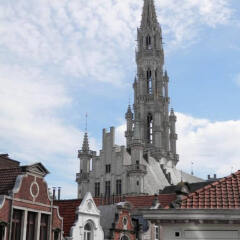 Отель Orange Cannelle Apartments - Hotel de Ville Бельгия, Брюссель - отзывы, цены и фото номеров - забронировать отель Orange Cannelle Apartments - Hotel de Ville онлайн балкон