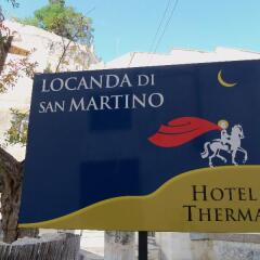 Отель Locanda San Martino Thermae Матера спортивное сооружение