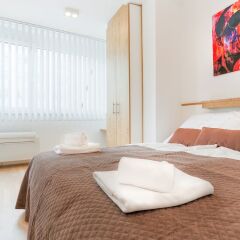 Отель SKY9 Apartment City Center Австрия, Вена - отзывы, цены и фото номеров - забронировать отель SKY9 Apartment City Center онлайн комната для гостей фото 3