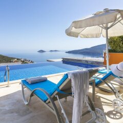 Villa Hecky Турция, Калкан - отзывы, цены и фото номеров - забронировать отель Villa Hecky онлайн бассейн фото 3