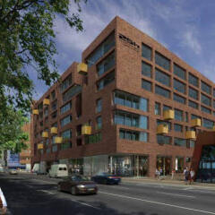 25hours Hotel HafenCity вид на фасад фото 2