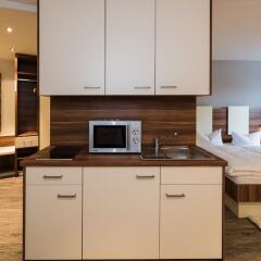 Отель Central Hotel Apart München Германия, Мюнхен - 1 отзыв об отеле, цены и фото номеров - забронировать отель Central Hotel Apart München онлайн в номере фото 2