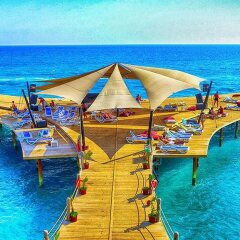 Отель Lyra Resort - All Inclusive Сиде приотельная территория фото 2