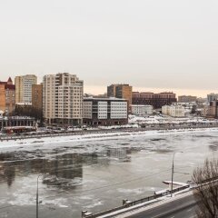 Апартаменты DailyRooms Na Berezhkovskoy Naberezhnoy Apartments Москва балкон