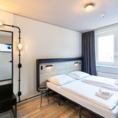 Отель a&o Frankfurt Ostend Германия, Франкфурт-на-Майне - отзывы, цены и фото номеров - забронировать отель a&o Frankfurt Ostend онлайн комната для гостей
